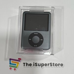 Refurbished Apple iPod Nano 3rd Gen 8GB Black - Like New - 1 YR Warranty w/ Box